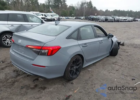 2024 Honda Civic Sport from USA, damaged, VIN 2HGFE2F54RH519752